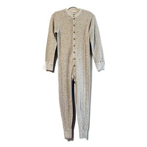 Vintage | Duofold Union Wool Suit Thermal One Piece | Made in USA | Small